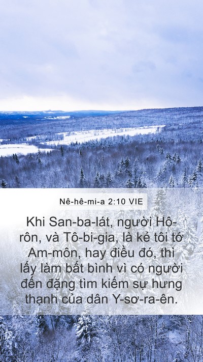 Nê-hê-mi-a 2:10 VIE Bible Verse Image