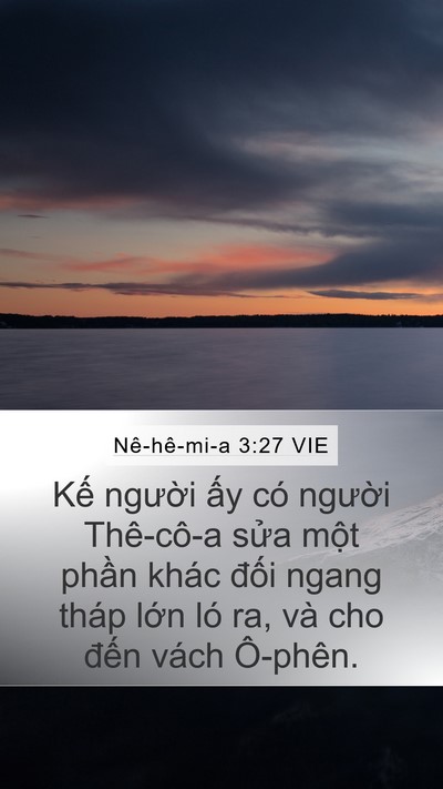 Nê-hê-mi-a 3:27 VIE Bible Verse Image