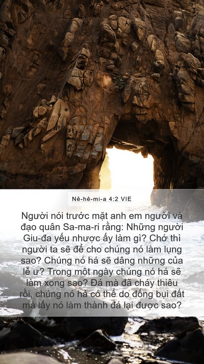 Nê-hê-mi-a 4:2 VIE Bible Verse Image