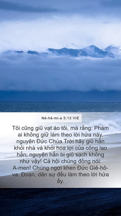Nê-hê-mi-a 5:13 VIE Bible Verse Image