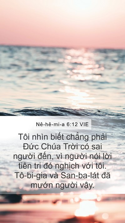 Nê-hê-mi-a 6:12 VIE Bible Verse Image