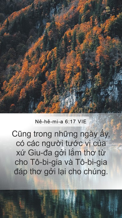 Nê-hê-mi-a 6:17 VIE Bible Verse Image
