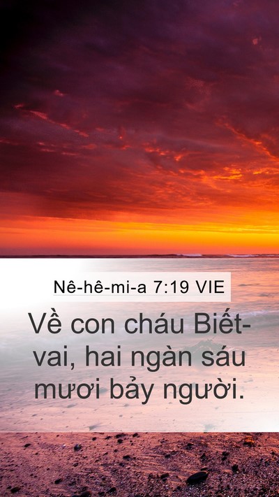 Nê-hê-mi-a 7:19 VIE Bible Verse Image