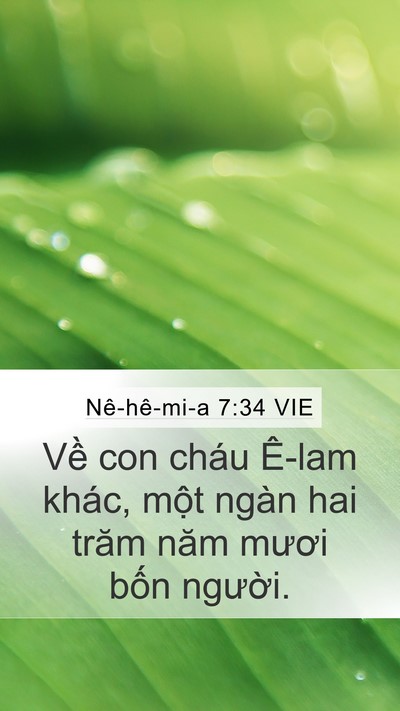 Nê-hê-mi-a 7:34 VIE Bible Verse Image