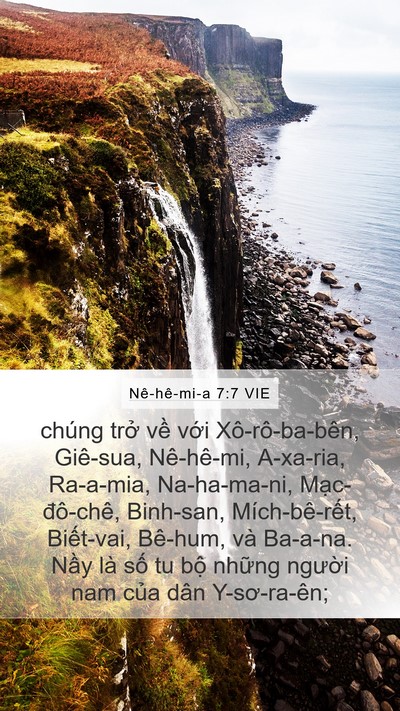 Nê-hê-mi-a 7:7 VIE Bible Verse Image