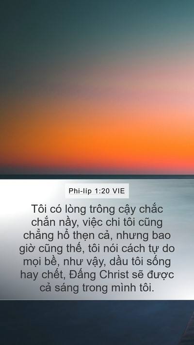 Phi-líp 1:20 VIE Bible Verse Image