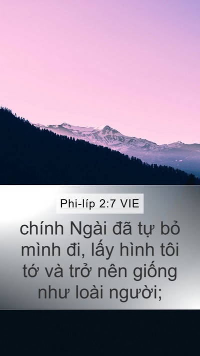 Phi-líp 2:7 VIE Bible Verse Image