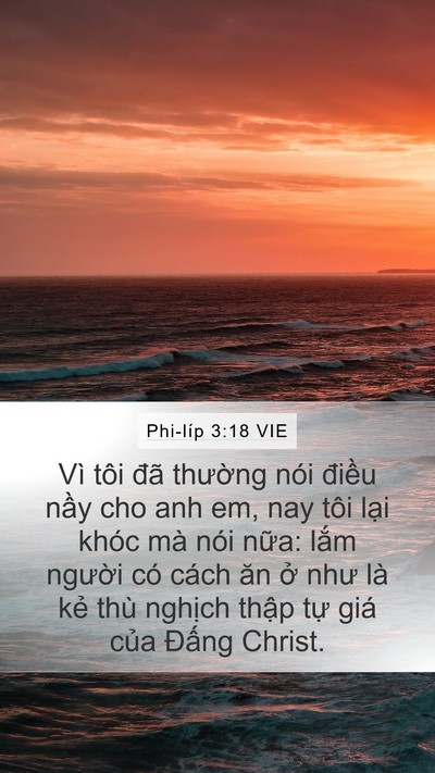 Phi-líp 3:18 VIE Bible Verse Image