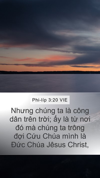 Phi-líp 3:20 VIE Bible Verse Image