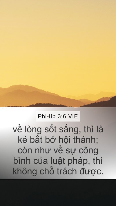 Phi-líp 3:6 VIE Bible Verse Image