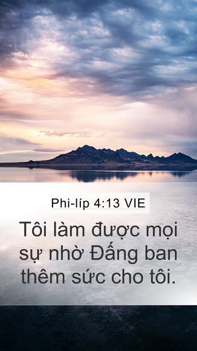 Phi-líp 4:13 VIE Bible Verse Image