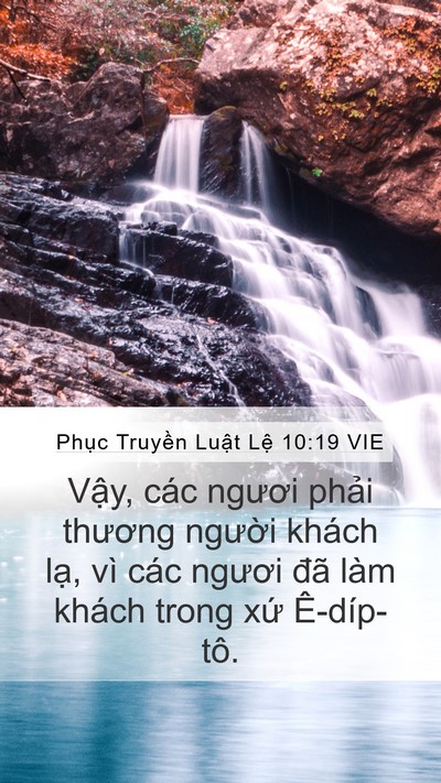 Phục Truyền Luật Lệ 10:19 VIE Bible Verse Image