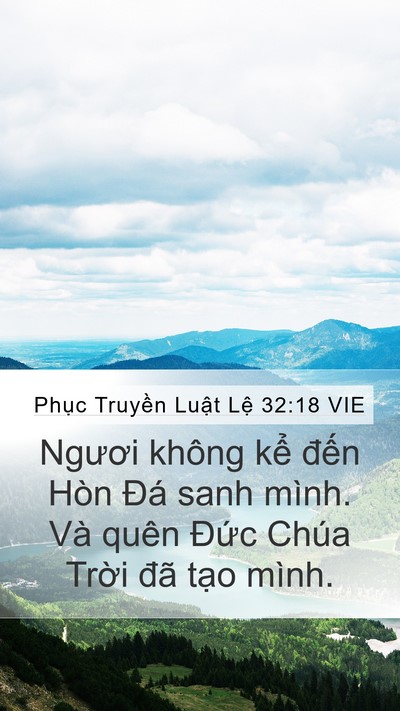 Phục Truyền Luật Lệ 32:18 VIE Bible Verse Image