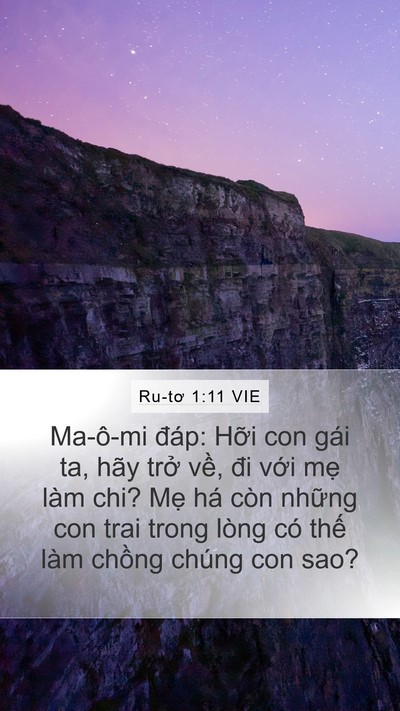 Ru-tơ 1:11 VIE Bible Verse Image