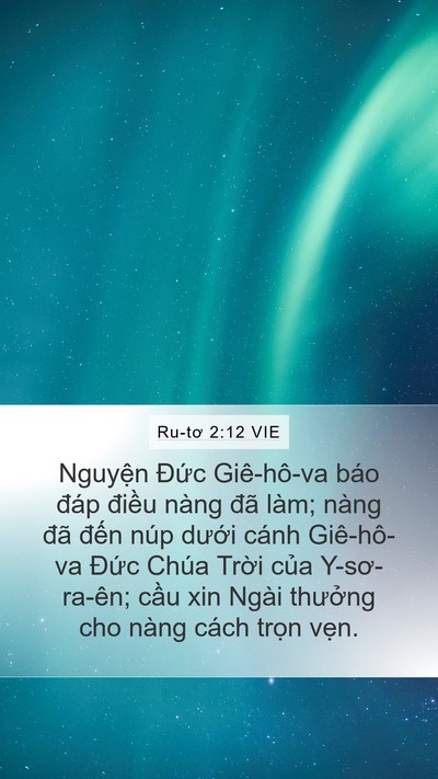 Ru-tơ 2:12 VIE Bible Verse Image