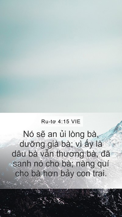 Ru-tơ 4:15 VIE Bible Verse Image