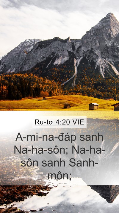 Ru-tơ 4:20 VIE Bible Verse Image