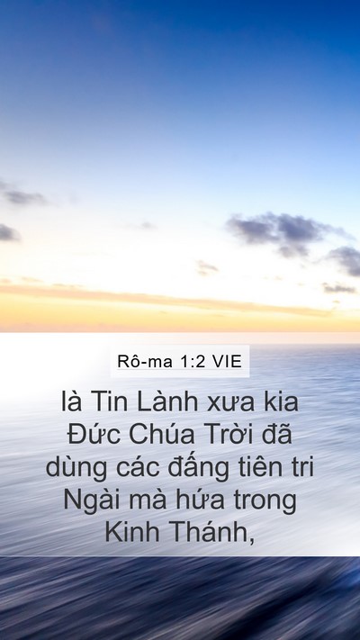 Rô-ma 1:2 VIE Bible Verse Image