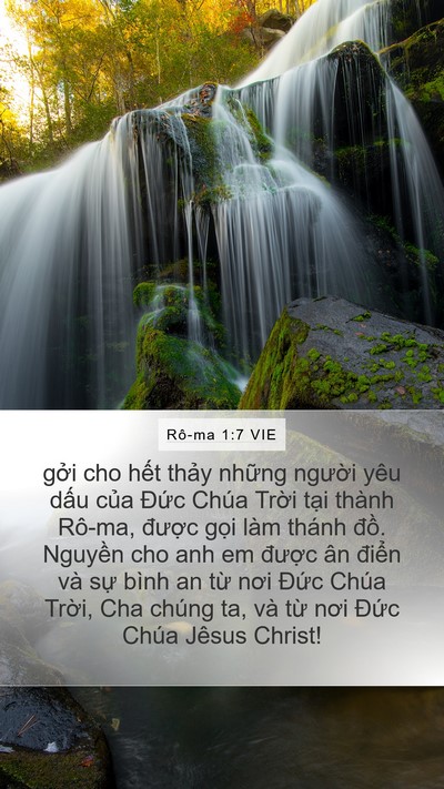 Rô-ma 1:7 VIE Bible Verse Image