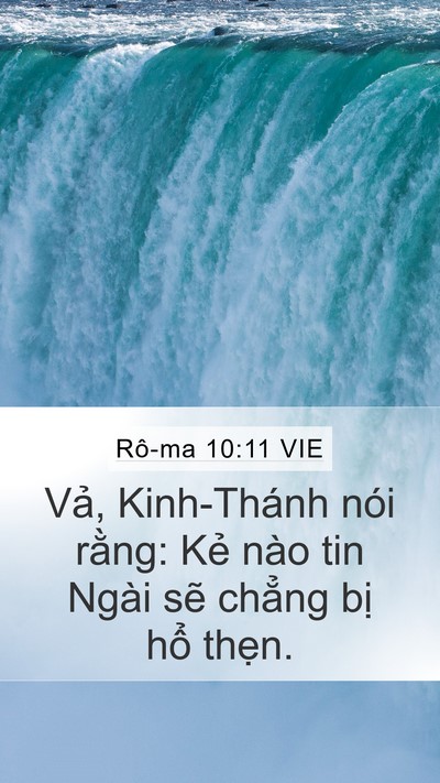 Rô-ma 10:11 VIE Bible Verse Image