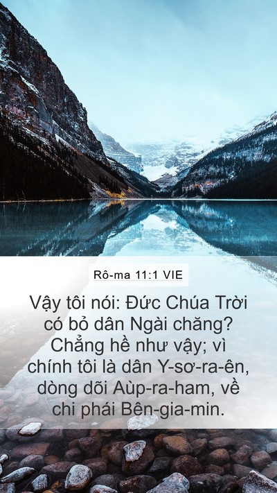 Rô-ma 11:1 VIE Bible Verse Image