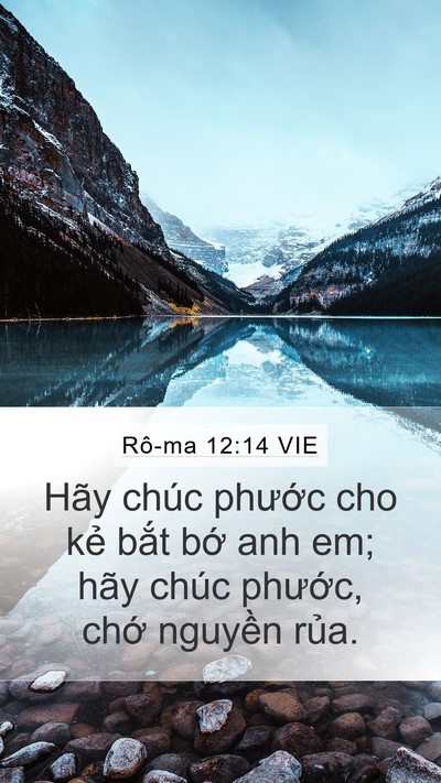 Rô-ma 12:14 VIE Bible Verse Image