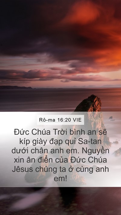 Rô-ma 16:20 VIE Bible Verse Image