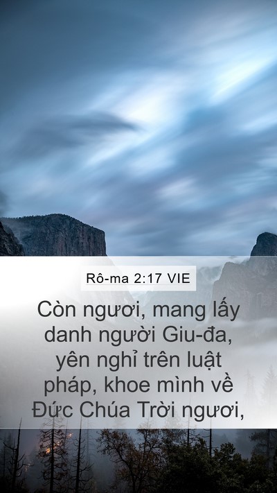 Rô-ma 2:17 VIE Bible Verse Image
