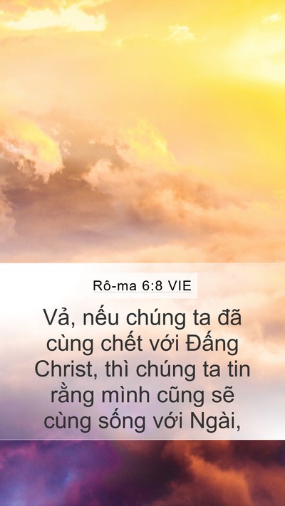 Rô-ma 6:8 VIE Bible Verse Image