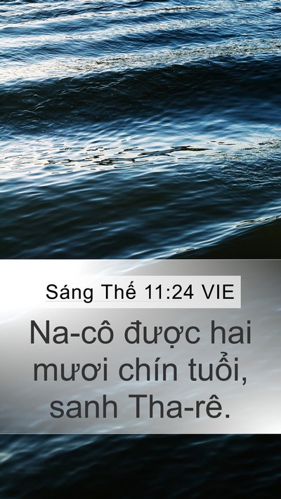 Sáng Thế 11:24 VIE Bible Verse Image