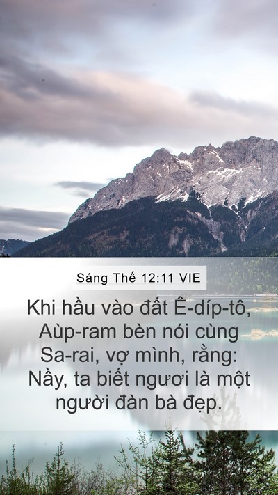 Sáng Thế 12:11 VIE Bible Verse Image