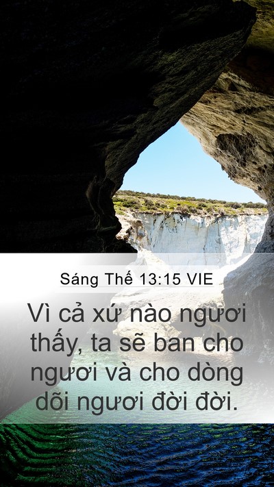 Sáng Thế 13:15 VIE Bible Verse Image