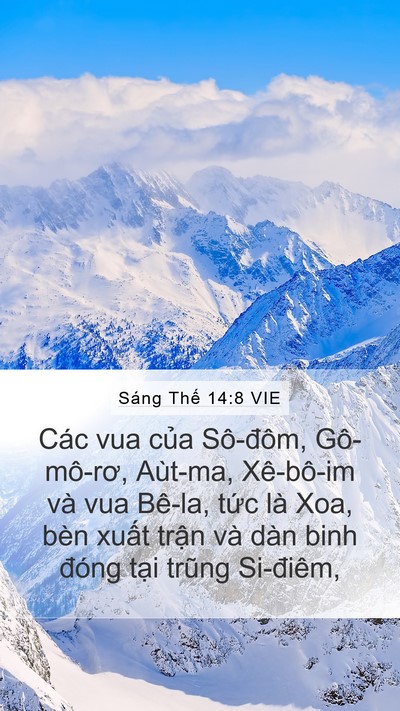 Sáng Thế 14:8 VIE Bible Verse Image