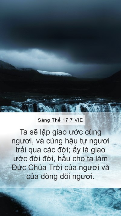 Sáng Thế 17:7 VIE Bible Verse Image