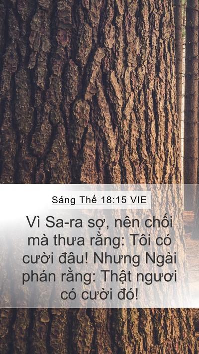 Sáng Thế 18:15 VIE Bible Verse Image