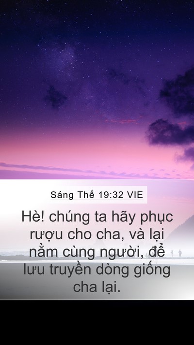Sáng Thế 19:32 VIE Bible Verse Image