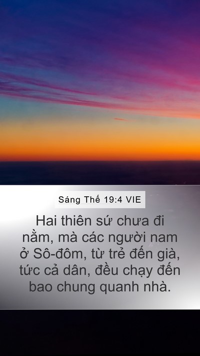 Sáng Thế 19:4 VIE Bible Verse Image