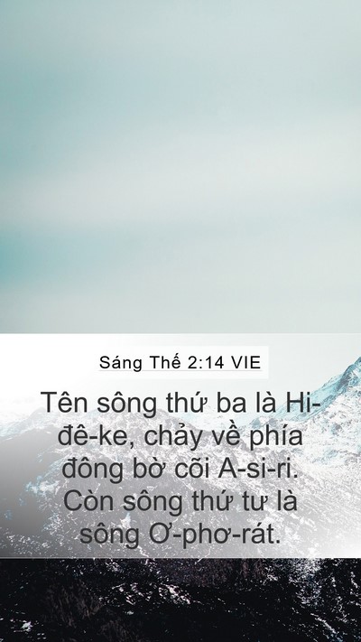 Sáng Thế 2:14 VIE Bible Verse Image