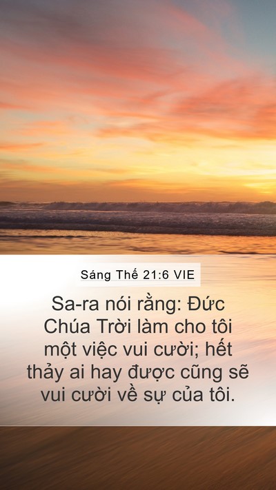 Sáng Thế 21:6 VIE Bible Verse Image