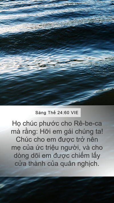 Sáng Thế 24:60 VIE Bible Verse Image