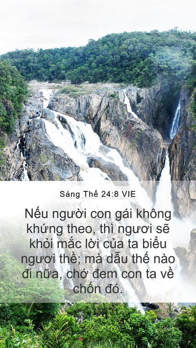 Sáng Thế 24:8 VIE Bible Verse Image