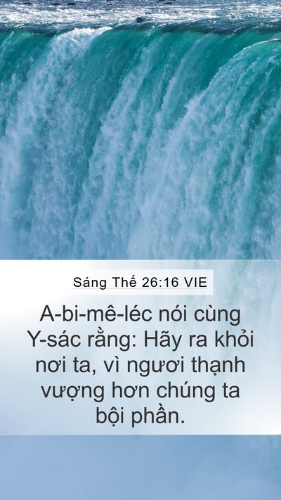 Sáng Thế 26:16 VIE Bible Verse Image