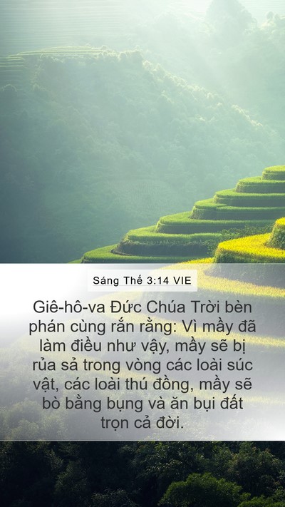 Sáng Thế 3:14 VIE Bible Verse Image
