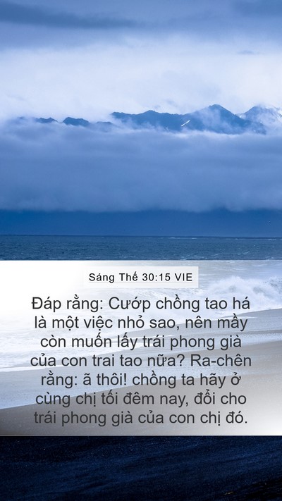 Sáng Thế 30:15 VIE Bible Verse Image