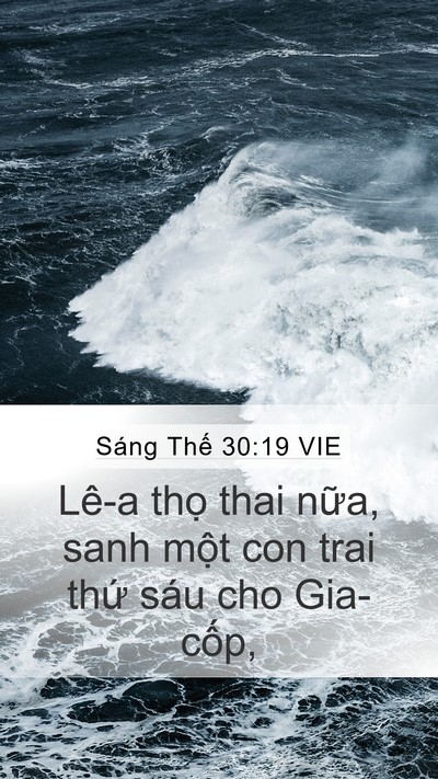 Sáng Thế 30:19 VIE Bible Verse Image