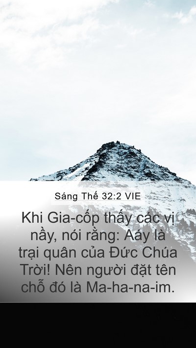 Sáng Thế 32:2 VIE Bible Verse Image