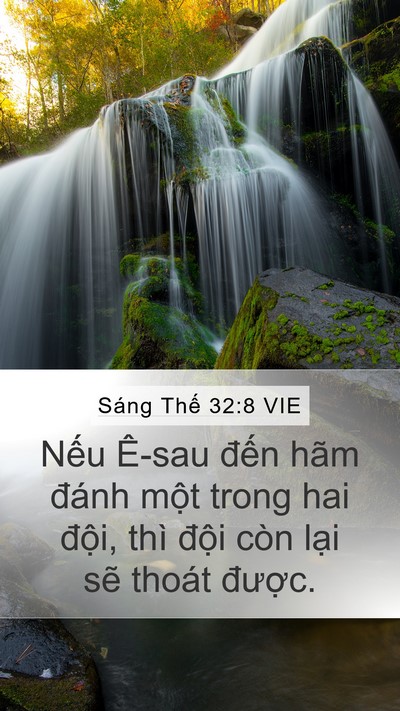 Sáng Thế 32:8 VIE Bible Verse Image
