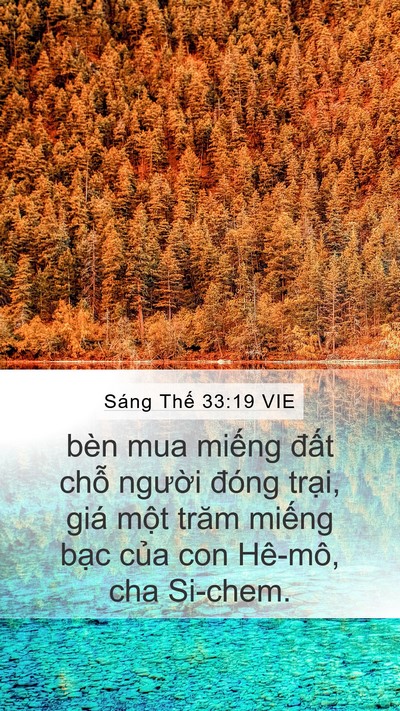 Sáng Thế 33:19 VIE Bible Verse Image
