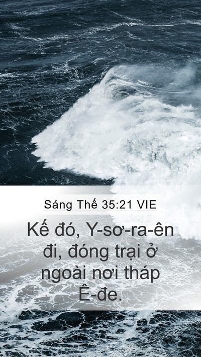 Sáng Thế 35:21 VIE Bible Verse Image