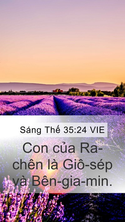 Sáng Thế 35:24 VIE Bible Verse Image